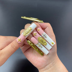 Gilded Sacred Handmade Nails G013