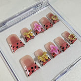 Charming Watermelon Handmade Nails L271