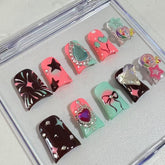 Candyland Dream Handmade Nails L275