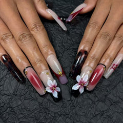 Blooming Elegance Handmade Nails D031