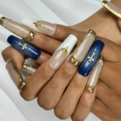 Noble Shade Handmade Nails D012