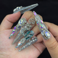Sparkle Queen Handmade Nails G040