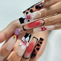 Blooming Elegance Handmade Nails D031