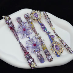 Purple - Gem Fantasy Handmade Nails G047